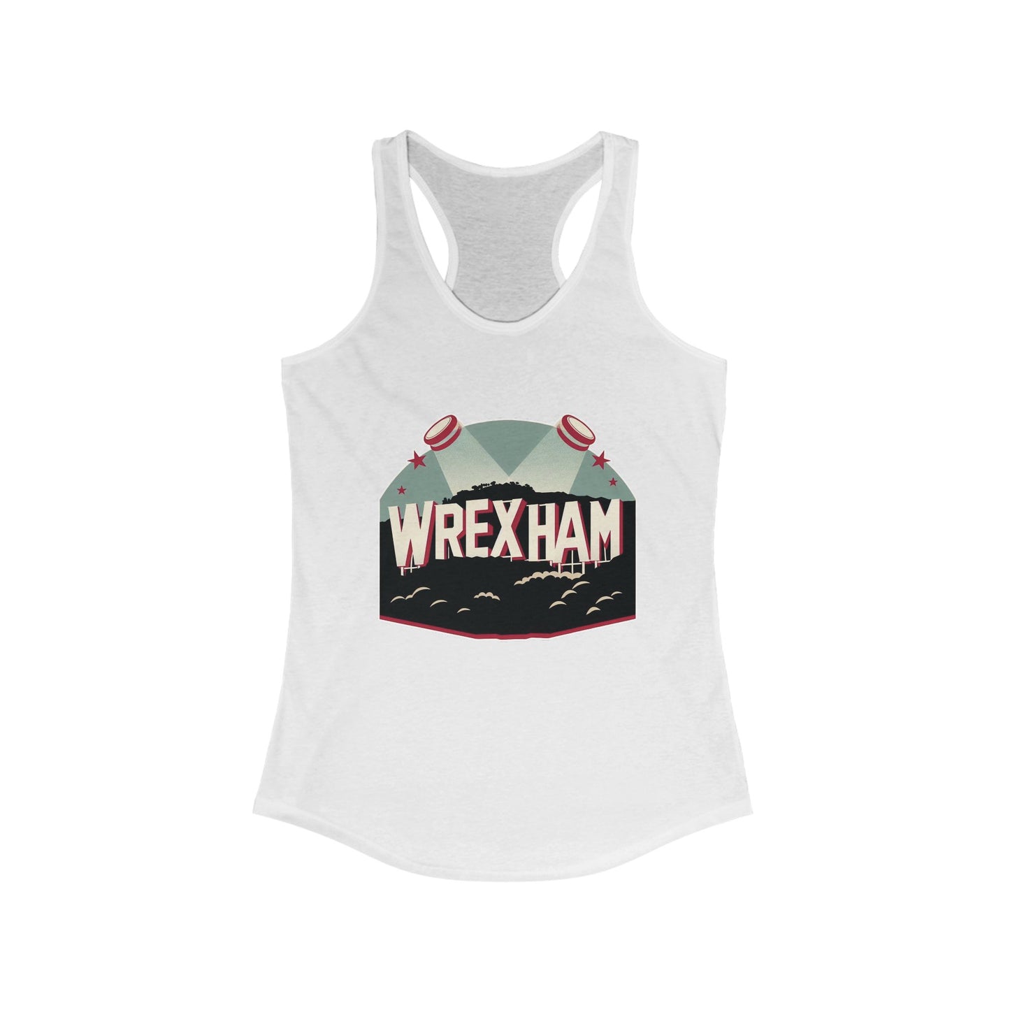 Wrexham Hollywood Sign Women's Racerback Tank