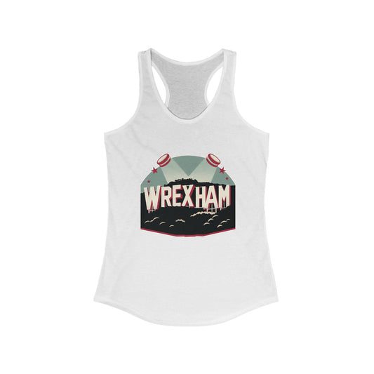 Wrexham Hollywood Sign Women's Racerback Tank