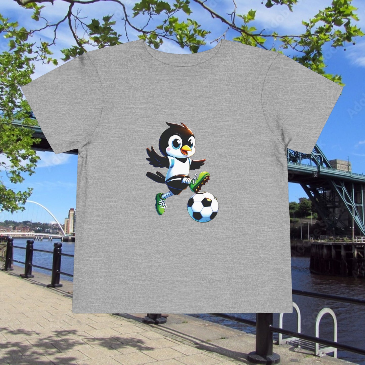 Newcastle United Mini Mag Striker Toddler Tee