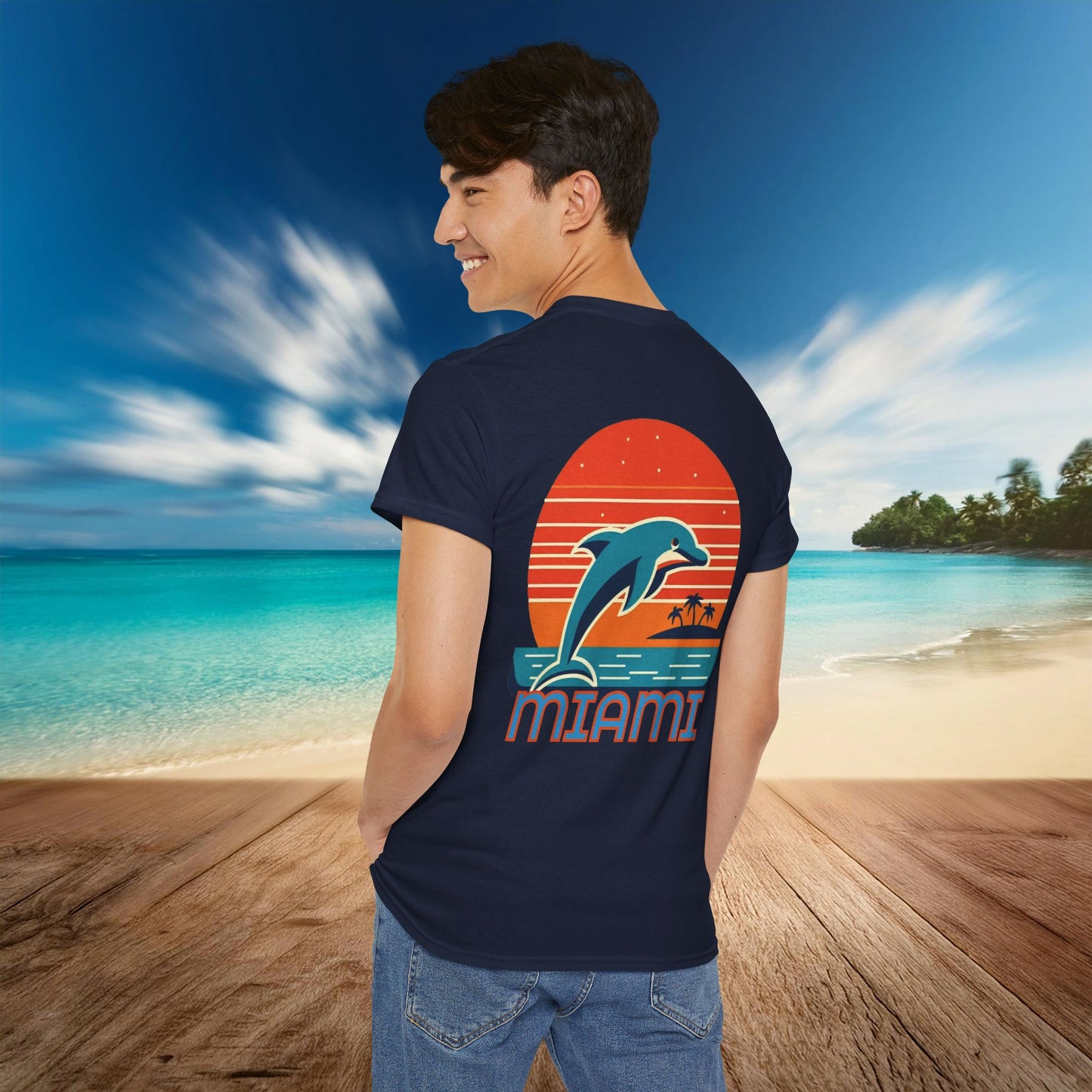 Miami Football Design Tee