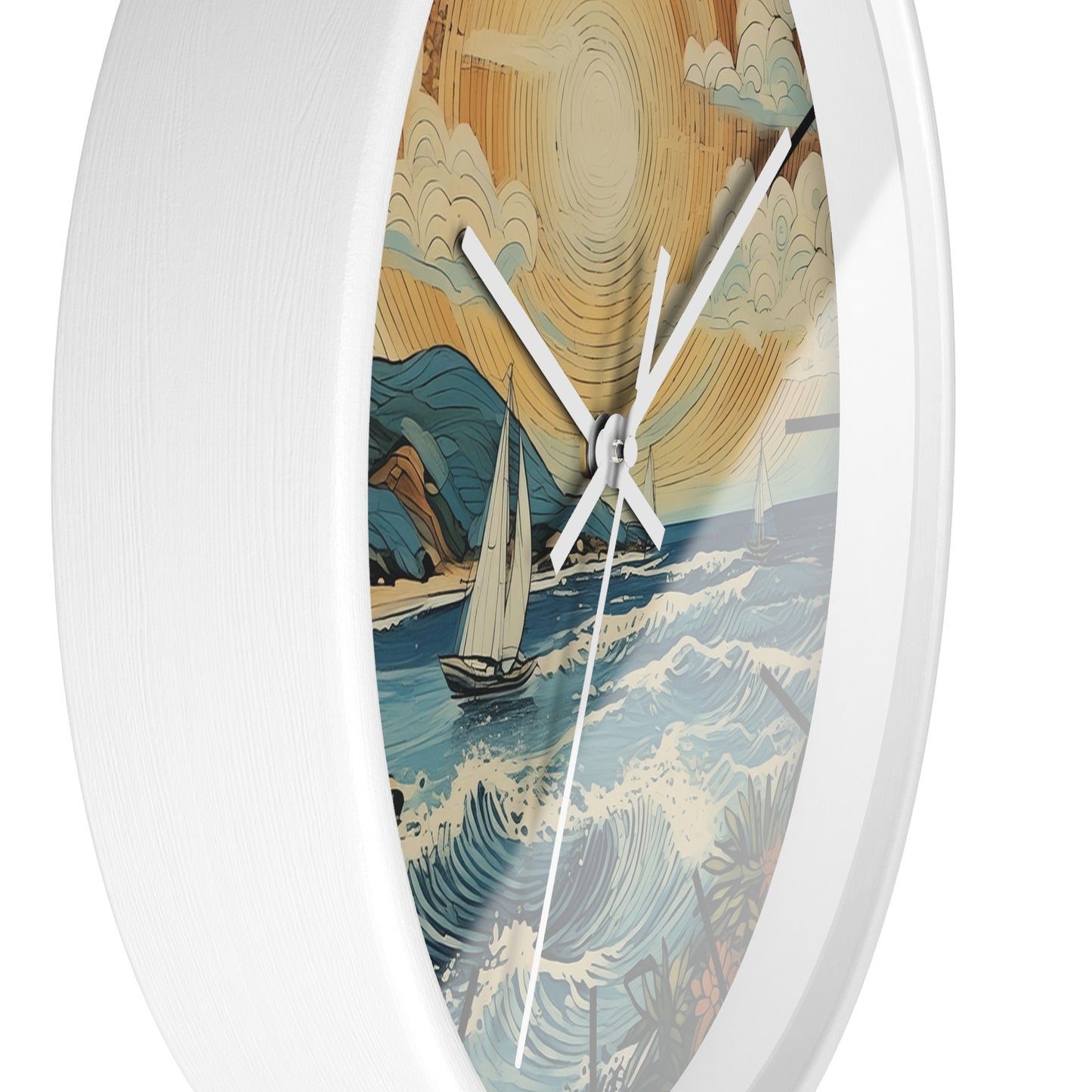 Sailing Weather Wall Clock