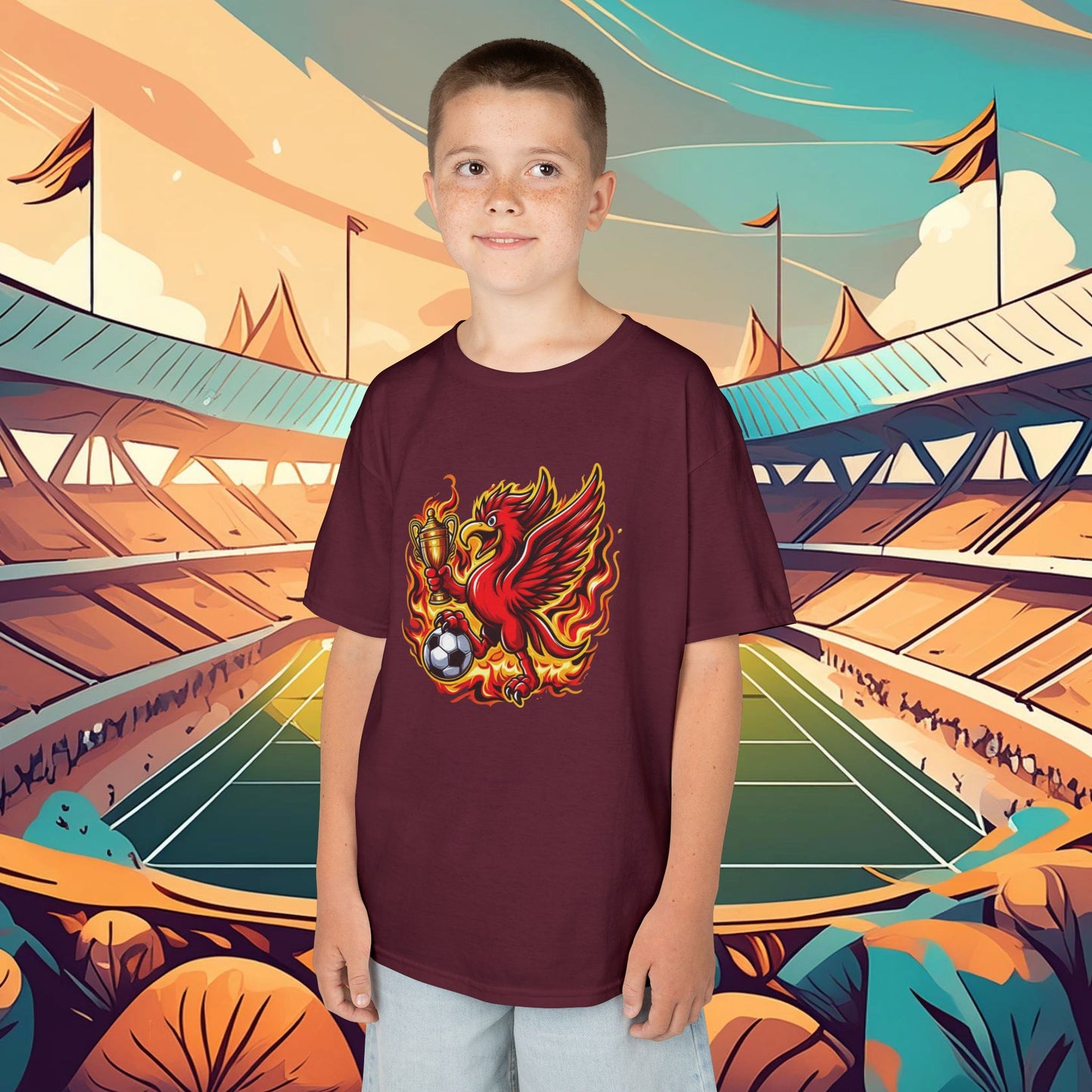 Liverpool Flames Kids Tee