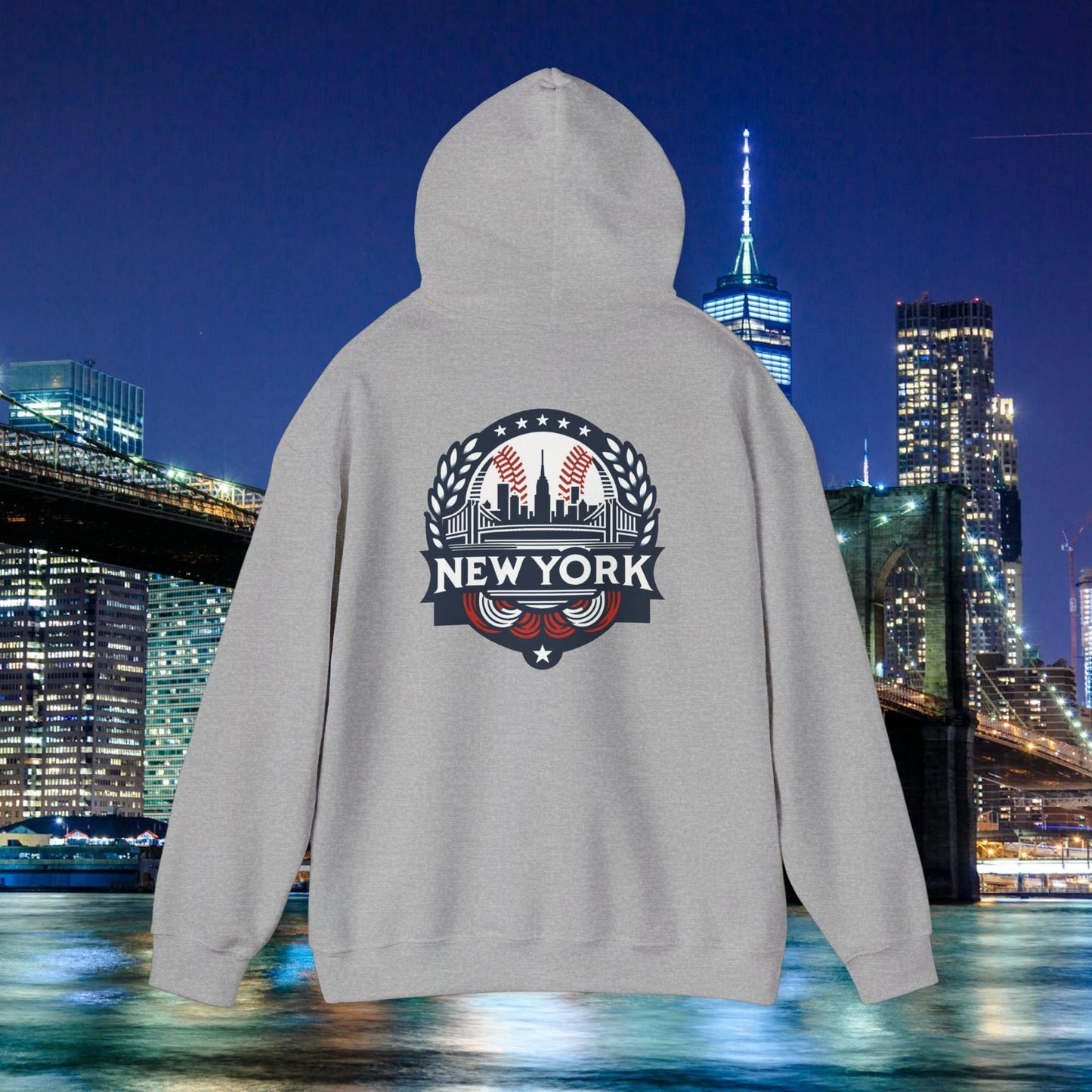 New York Bronx Baseball Hoodie