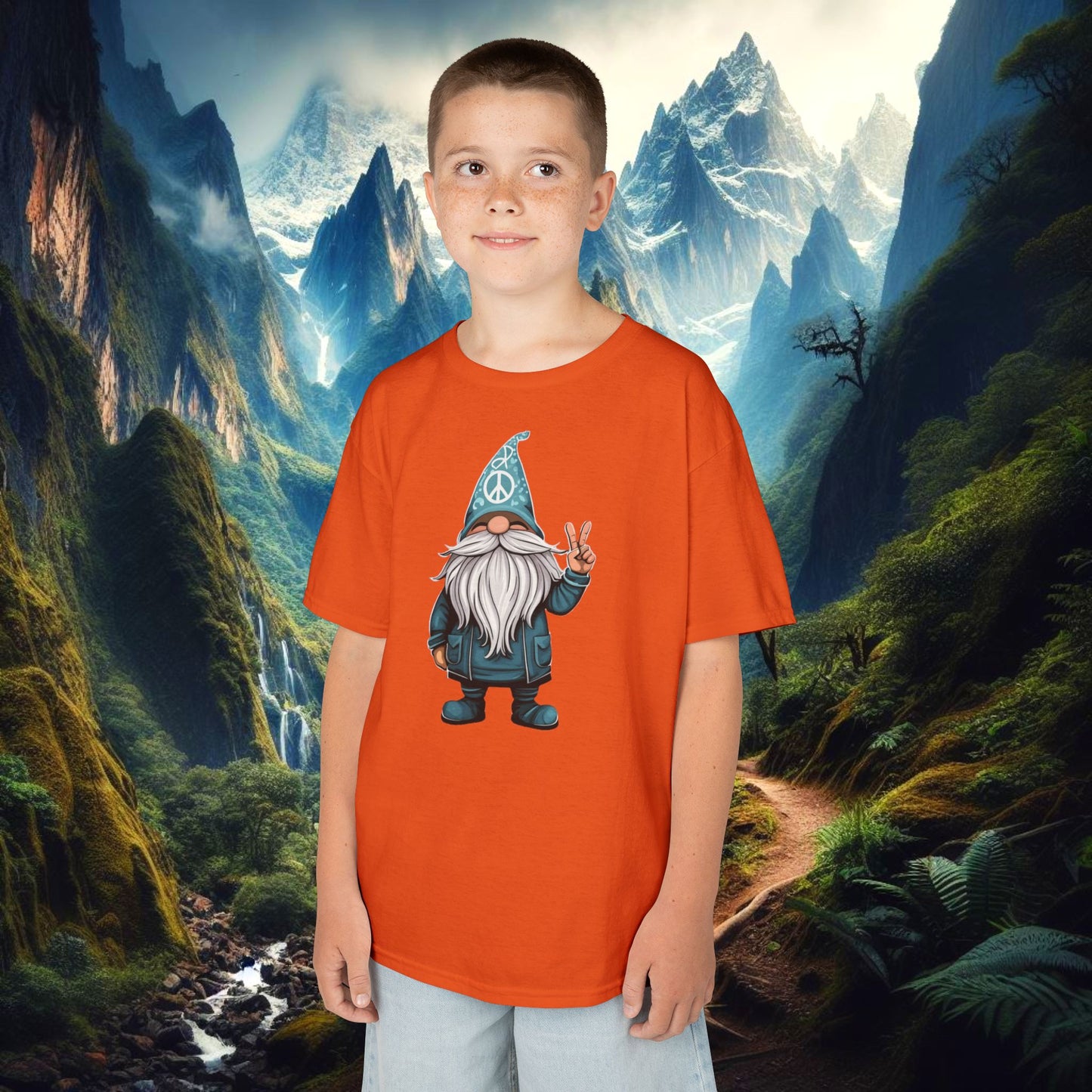 Peace Gnome Kids Tee