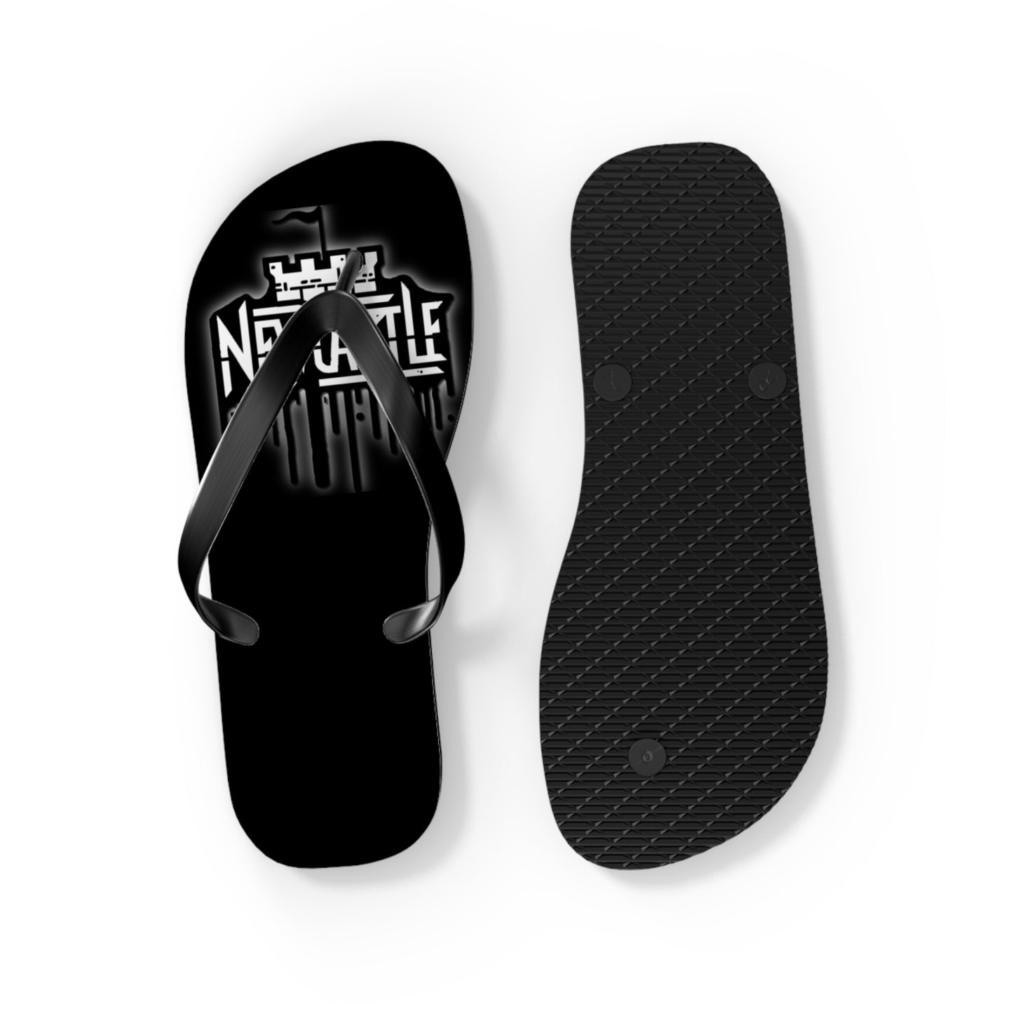 Newcastle Graffiti Flip Flops
