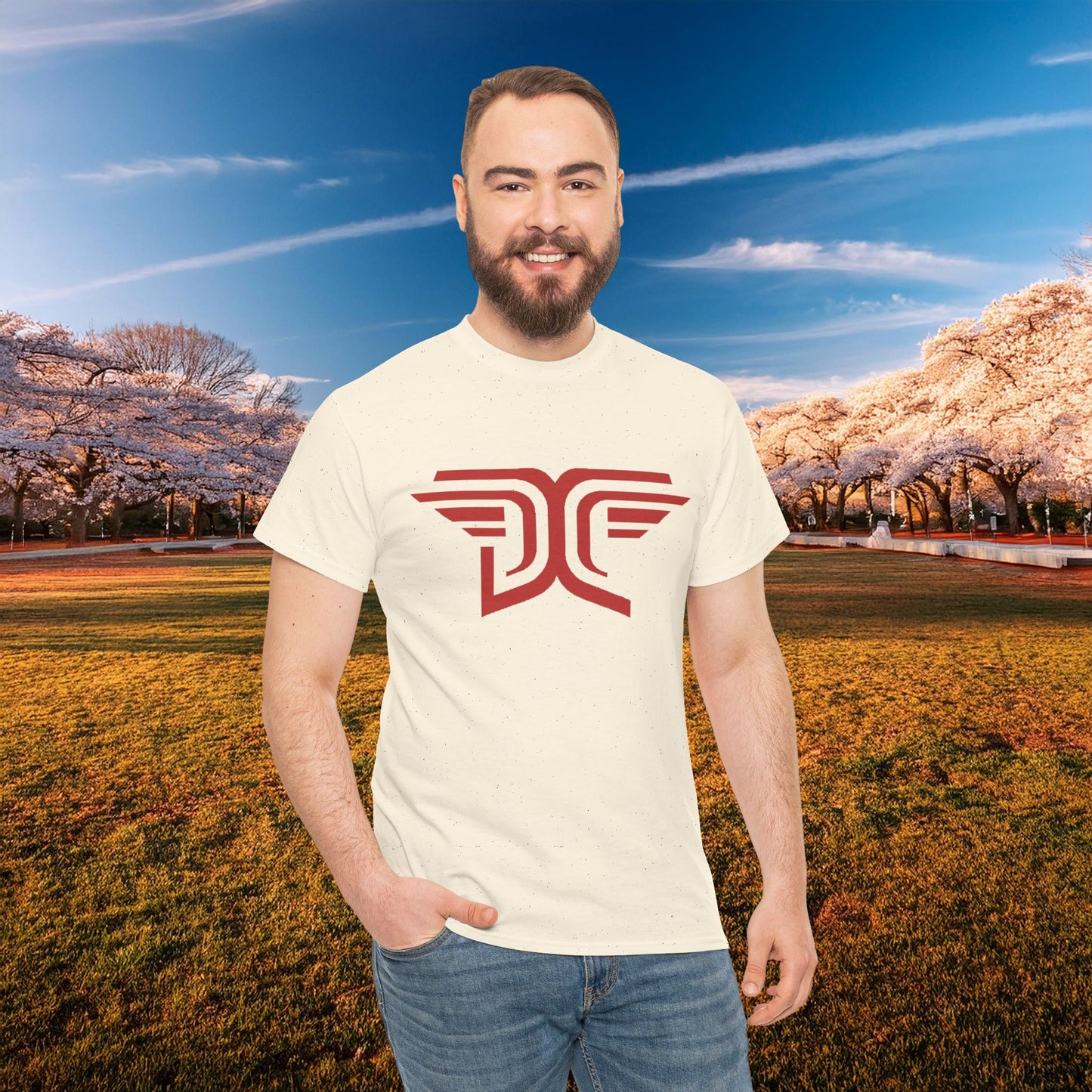 Winged DC Tee