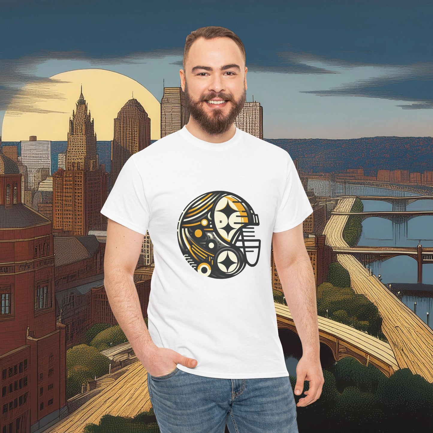 Pittsburgh Football Crest Tee