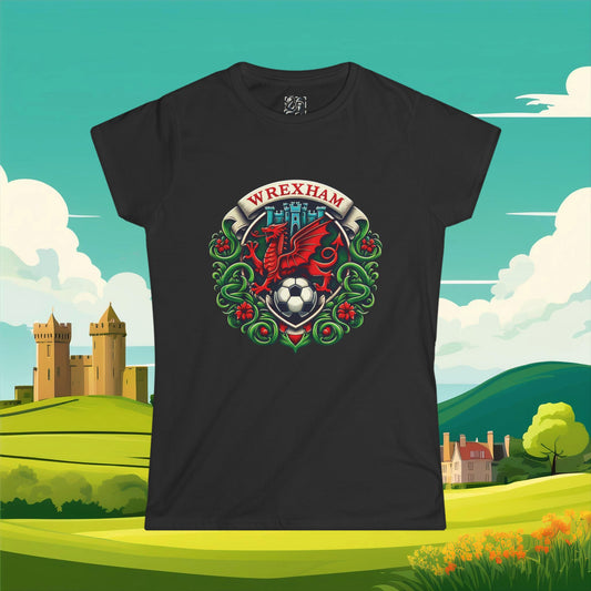 Wrexham Crest Women's Softstyle Tee