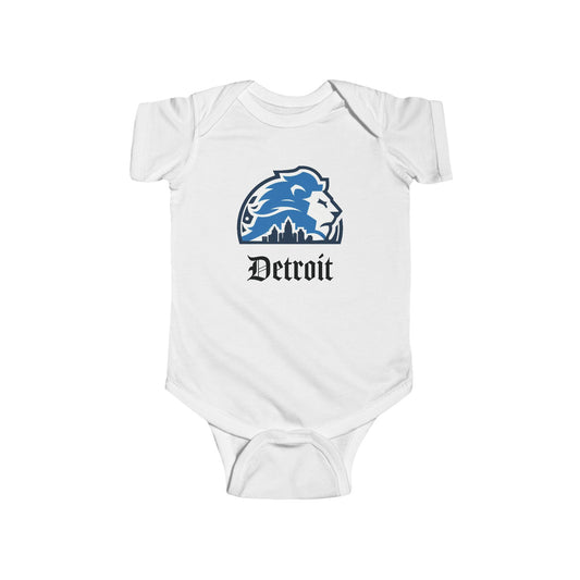 Detroit Football Skyline Infant Bodysuit