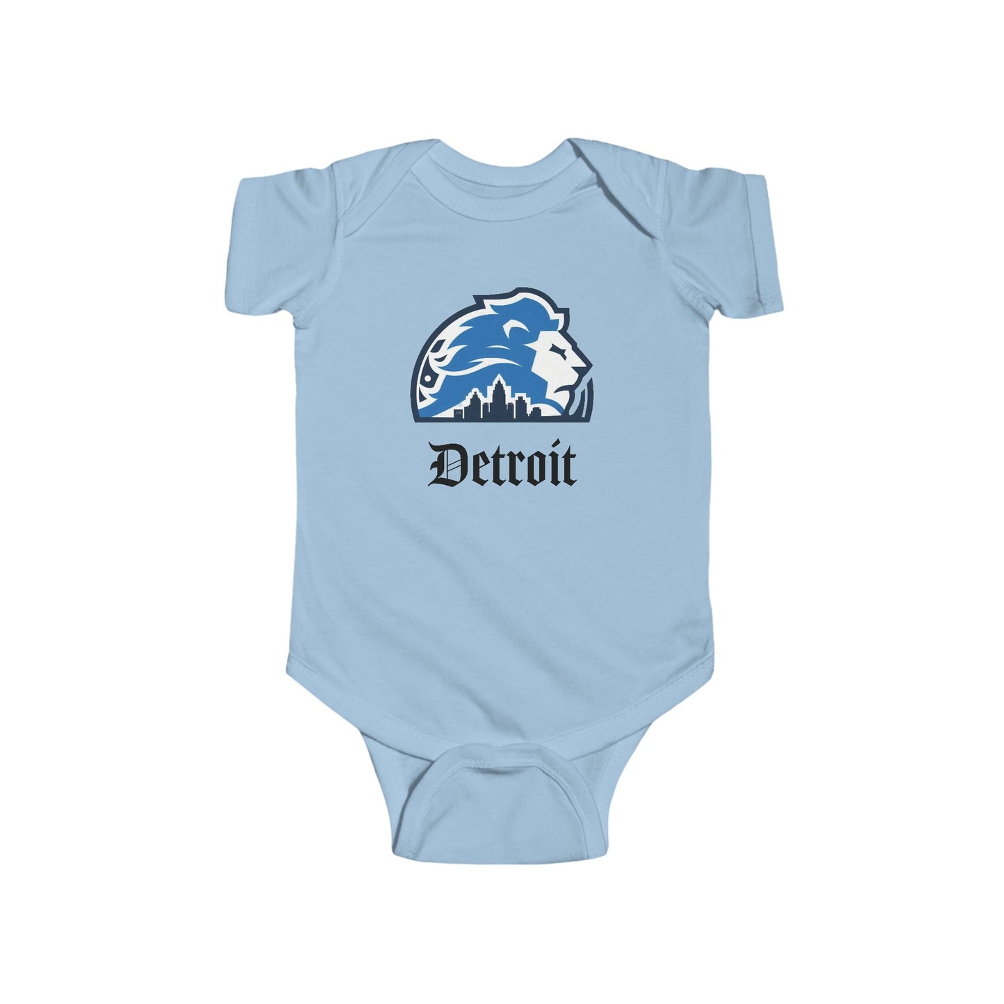 Detroit Football Skyline Infant Bodysuit