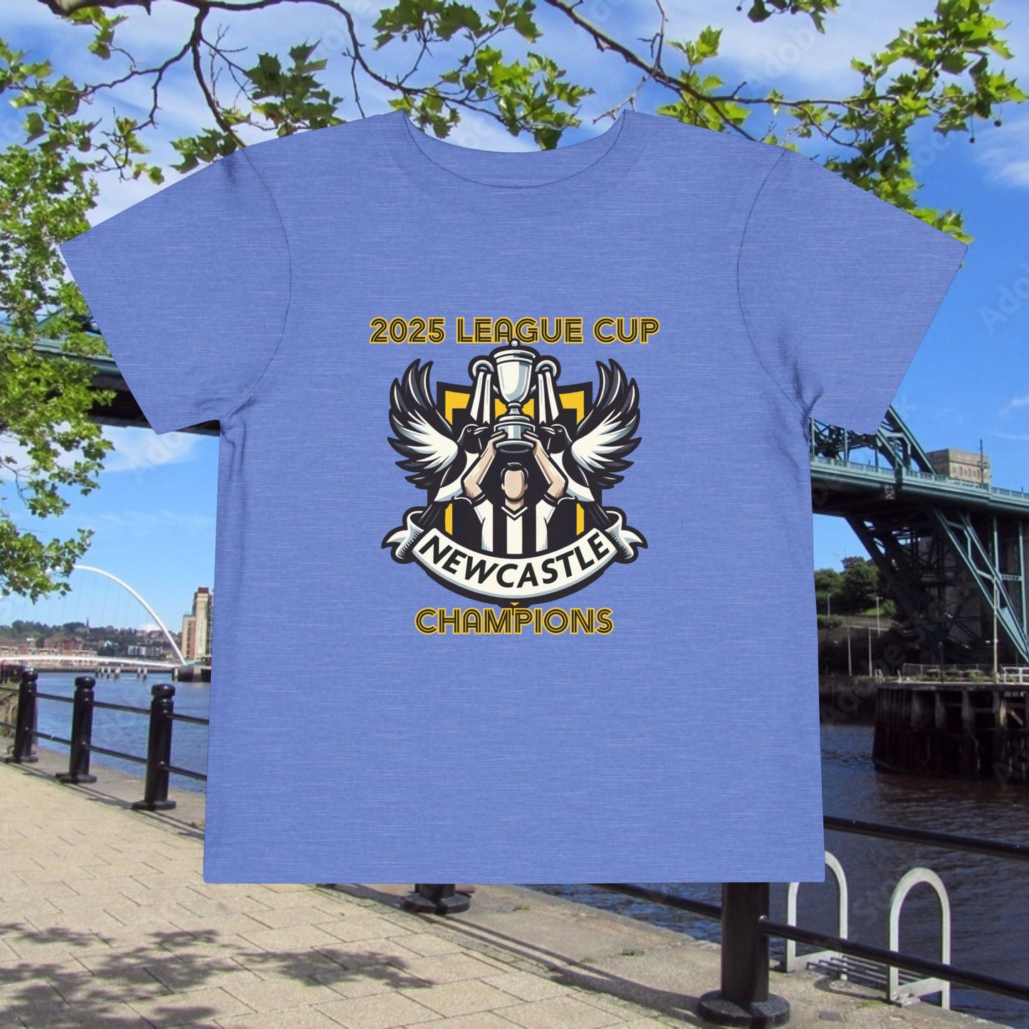 Newcastle Cup Champions Crest Toddler Tee