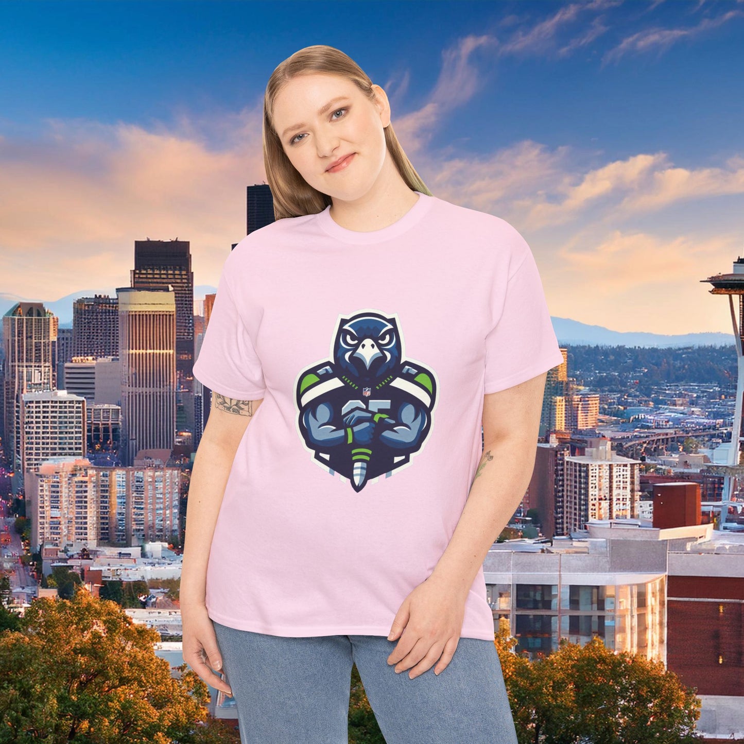 Seattle Football Player Tee