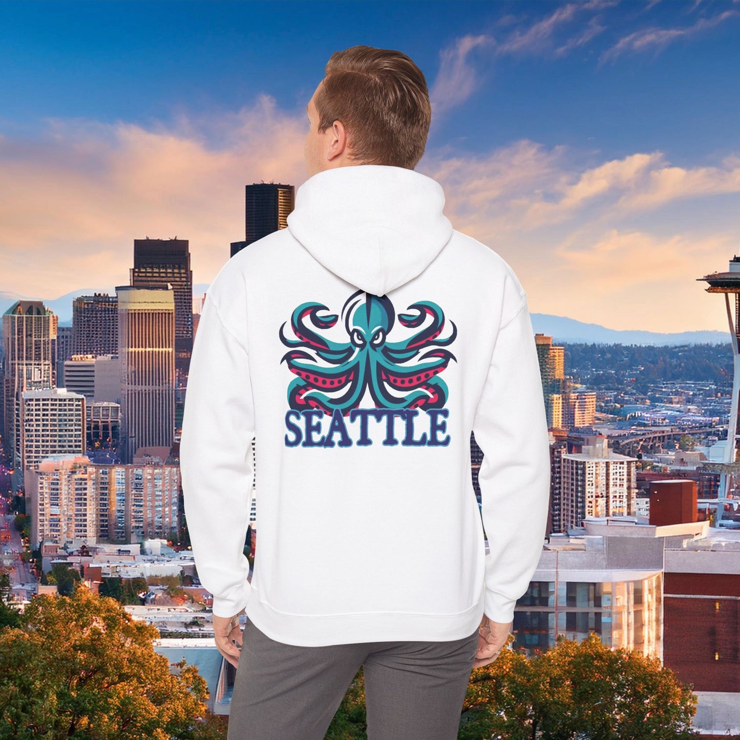 Seattle Hockey Logo Hoodie