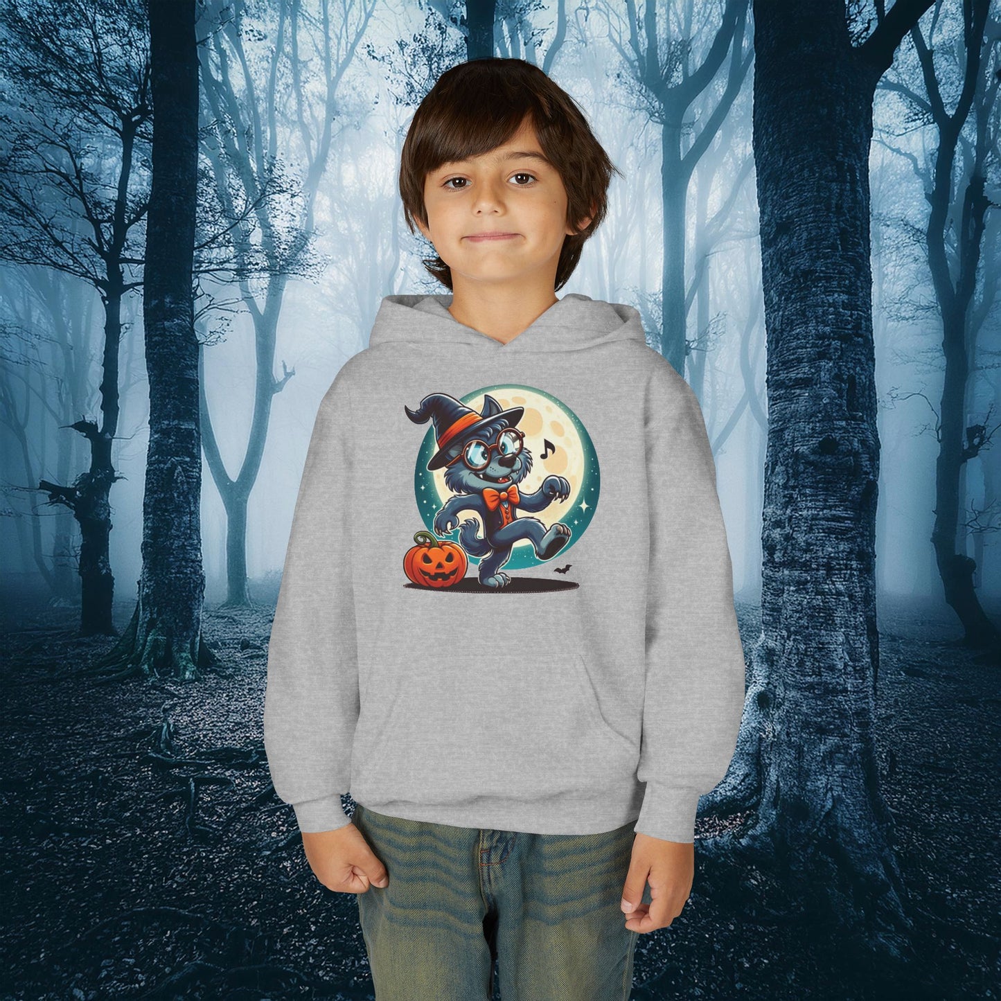 Trick or Treat Werewolf Youth Hoodie