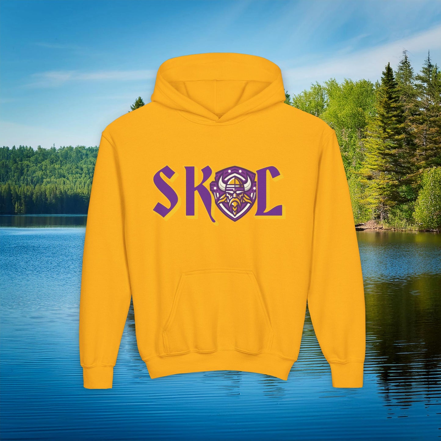 Minnesota Football SKOL Logo Youth Hoodie