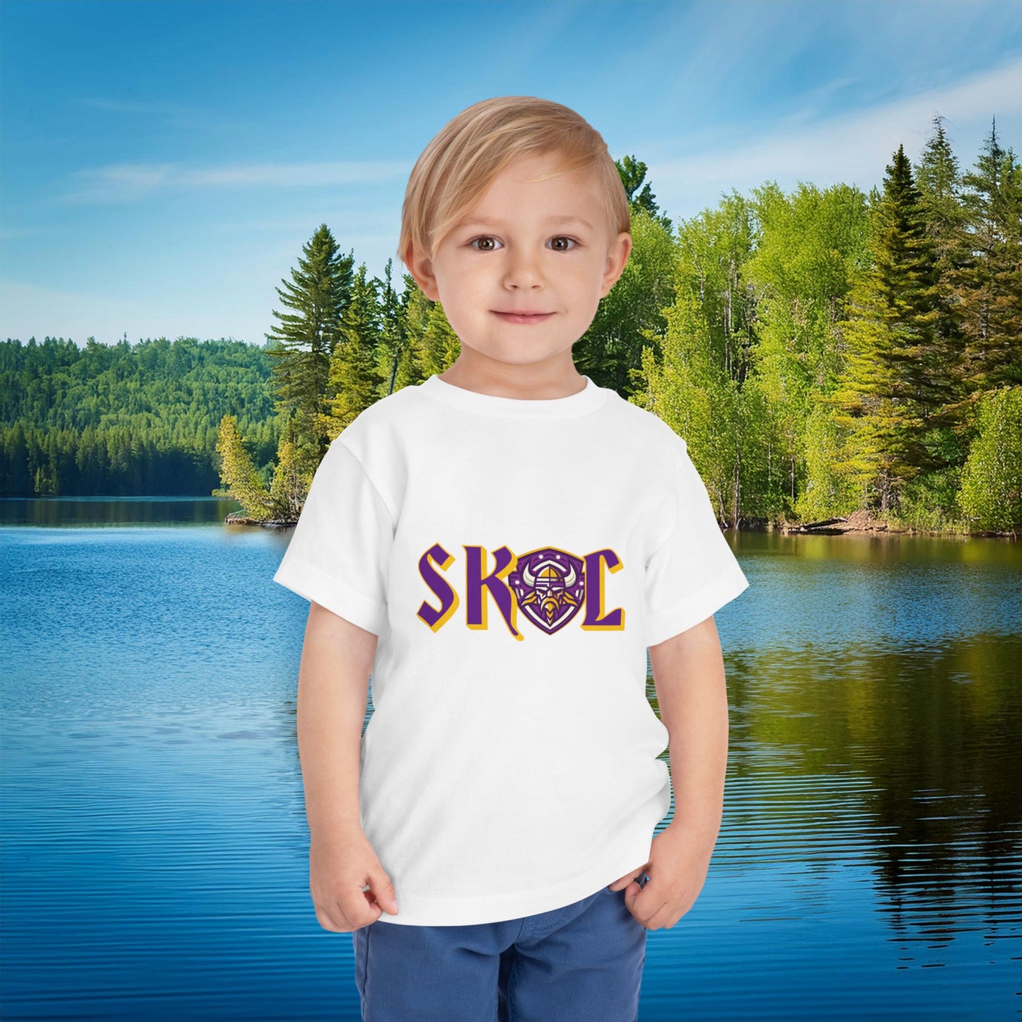Minnesota Football SKOL Logo Toddler Tee