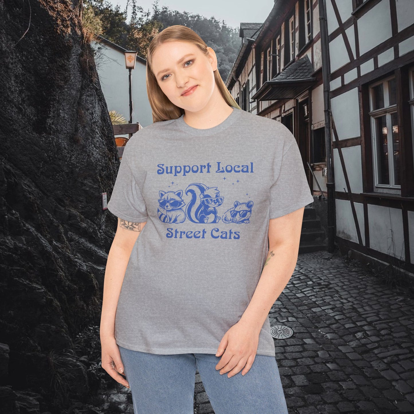 Support Local Street Cats Tee