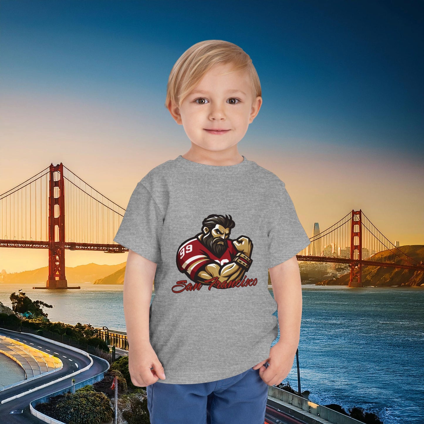 San Francisco Football Fan Toddler Tee