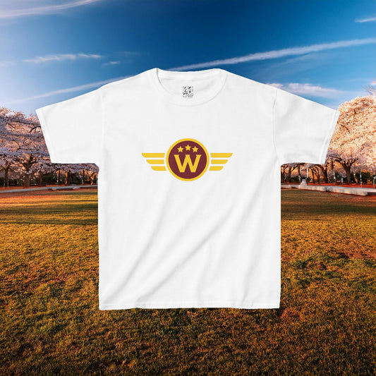 Washington DC Football Logo Kids Tee