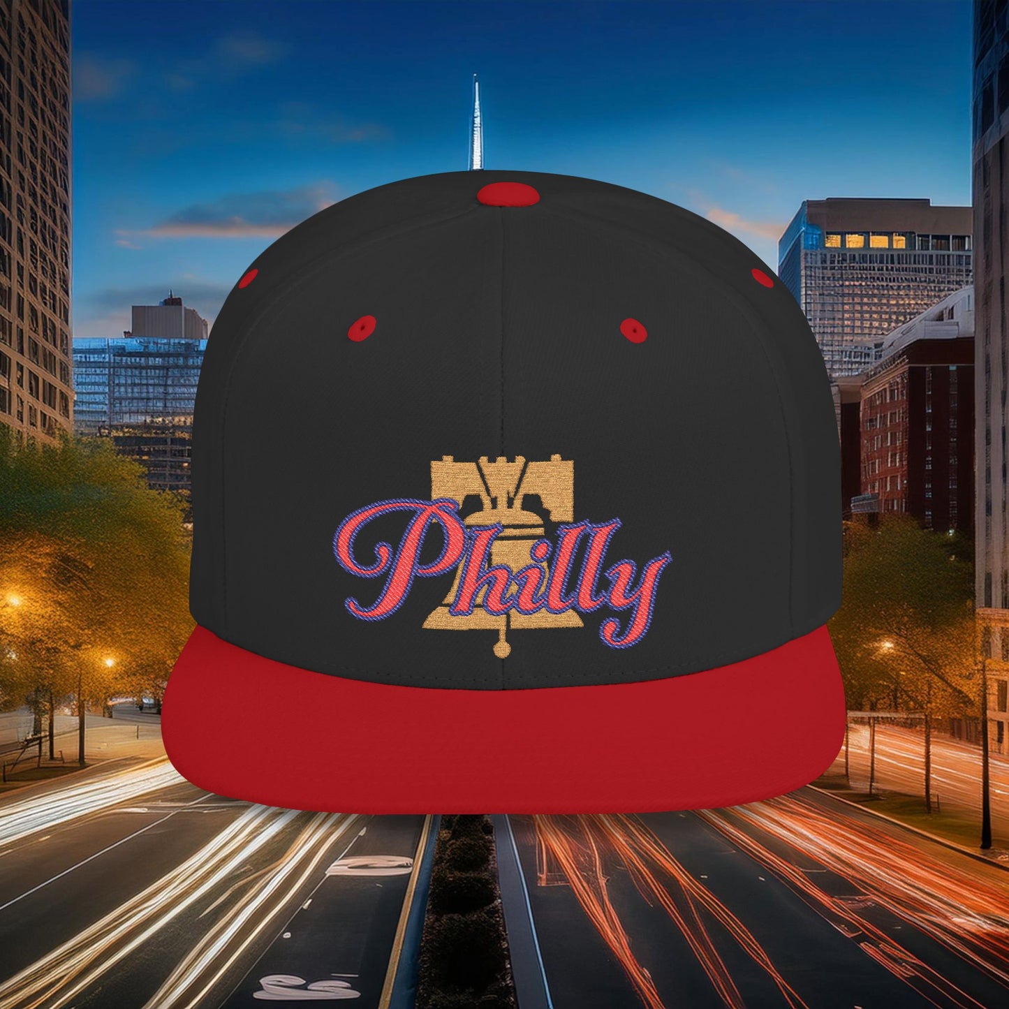 Philly Liberty Bell Flat Bill Snapback