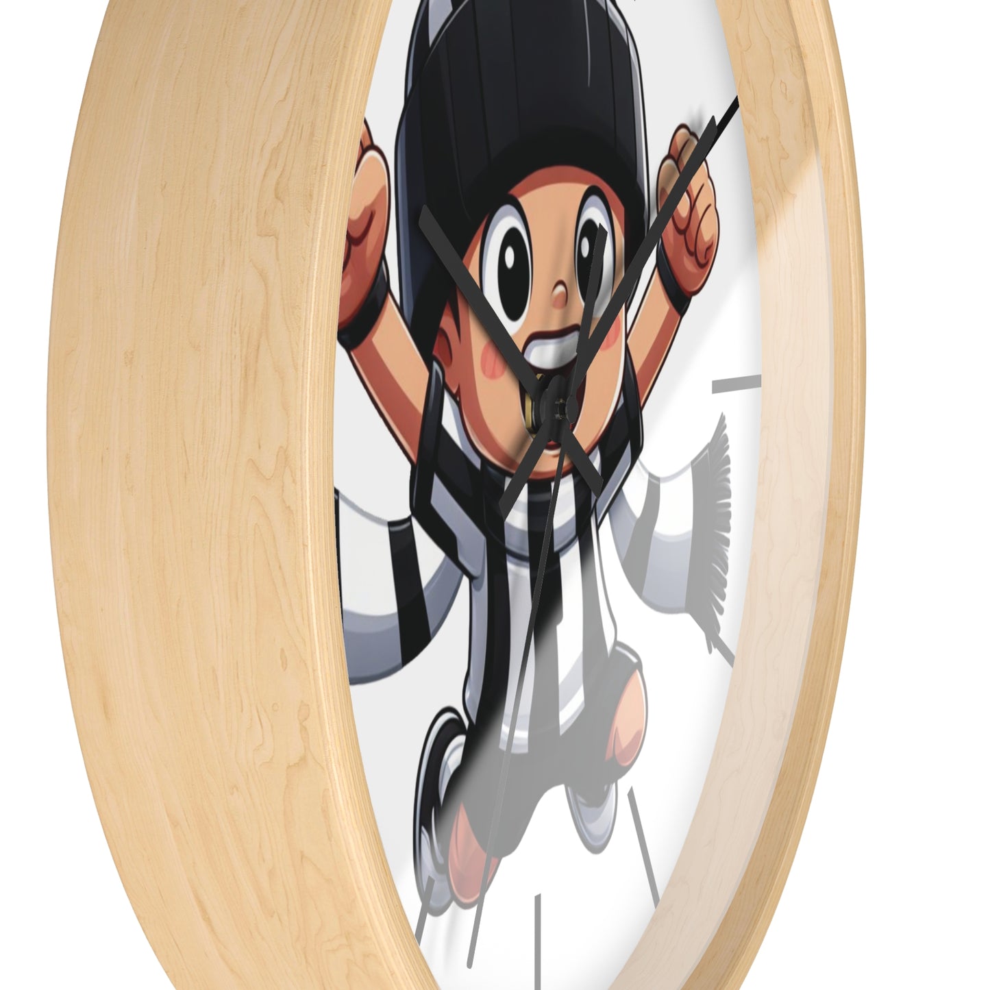 Mini Toon Supporter Wall Clock