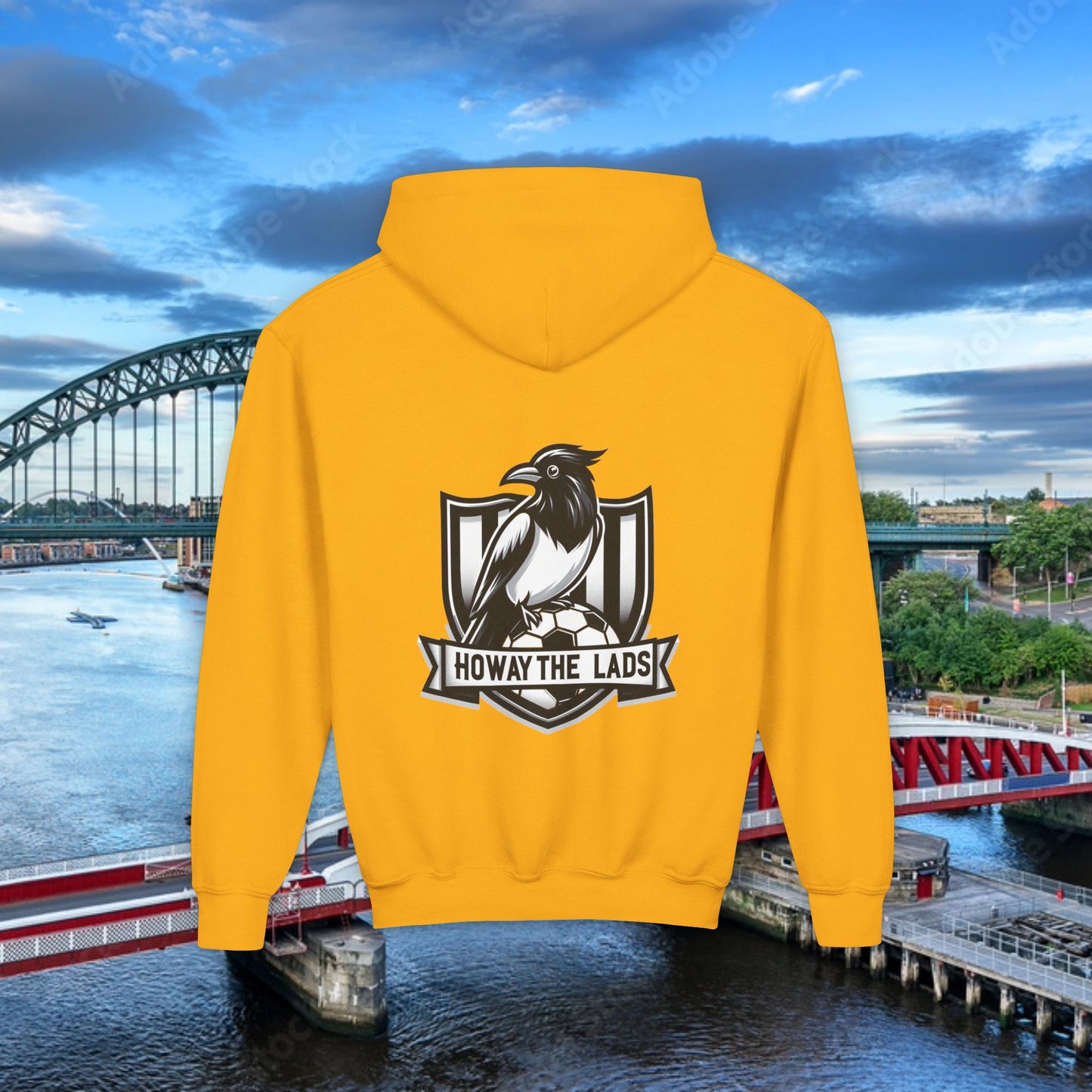 Newcastle United Howay the Lads Youth Hoodie