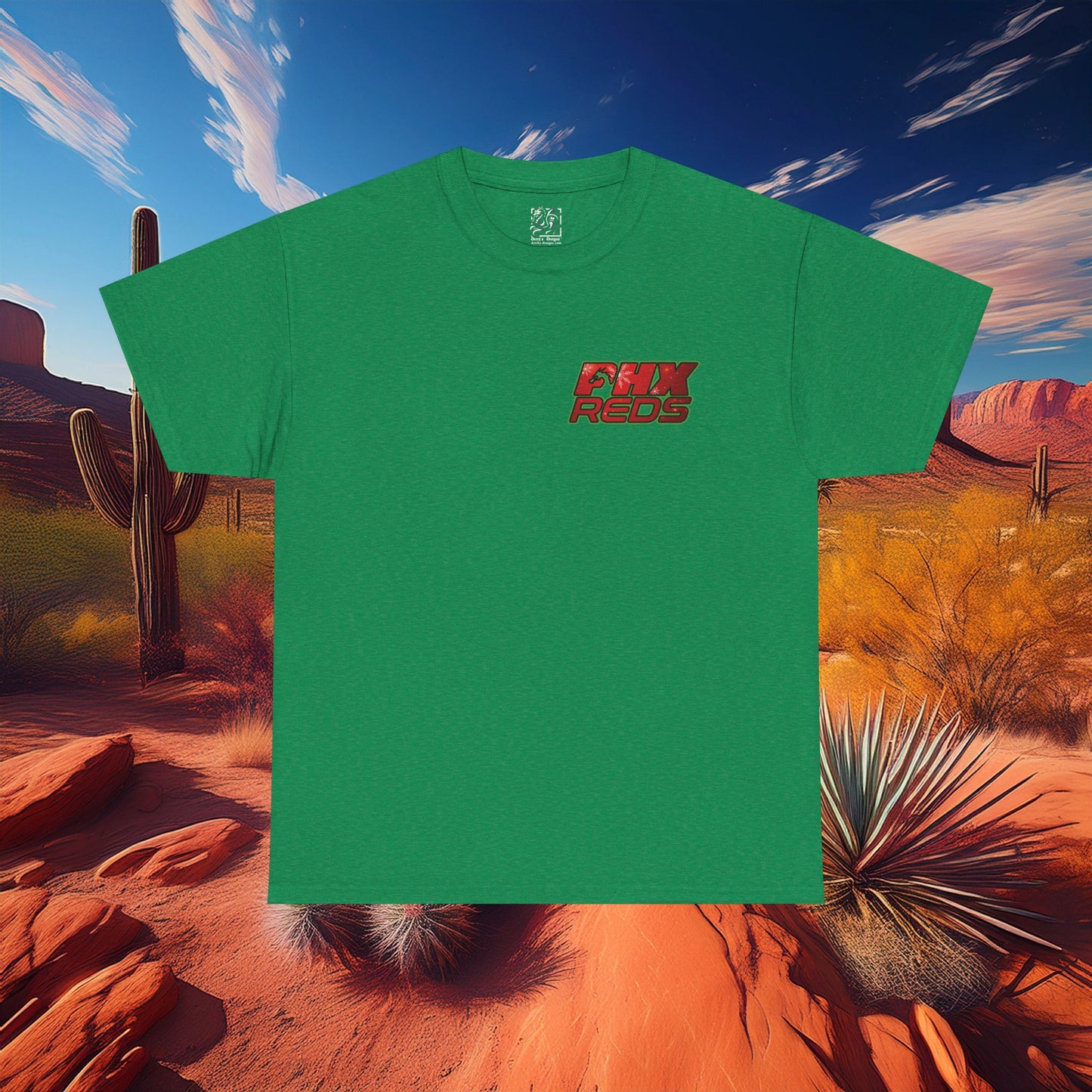 PHX Reds Christmas Crest Tee