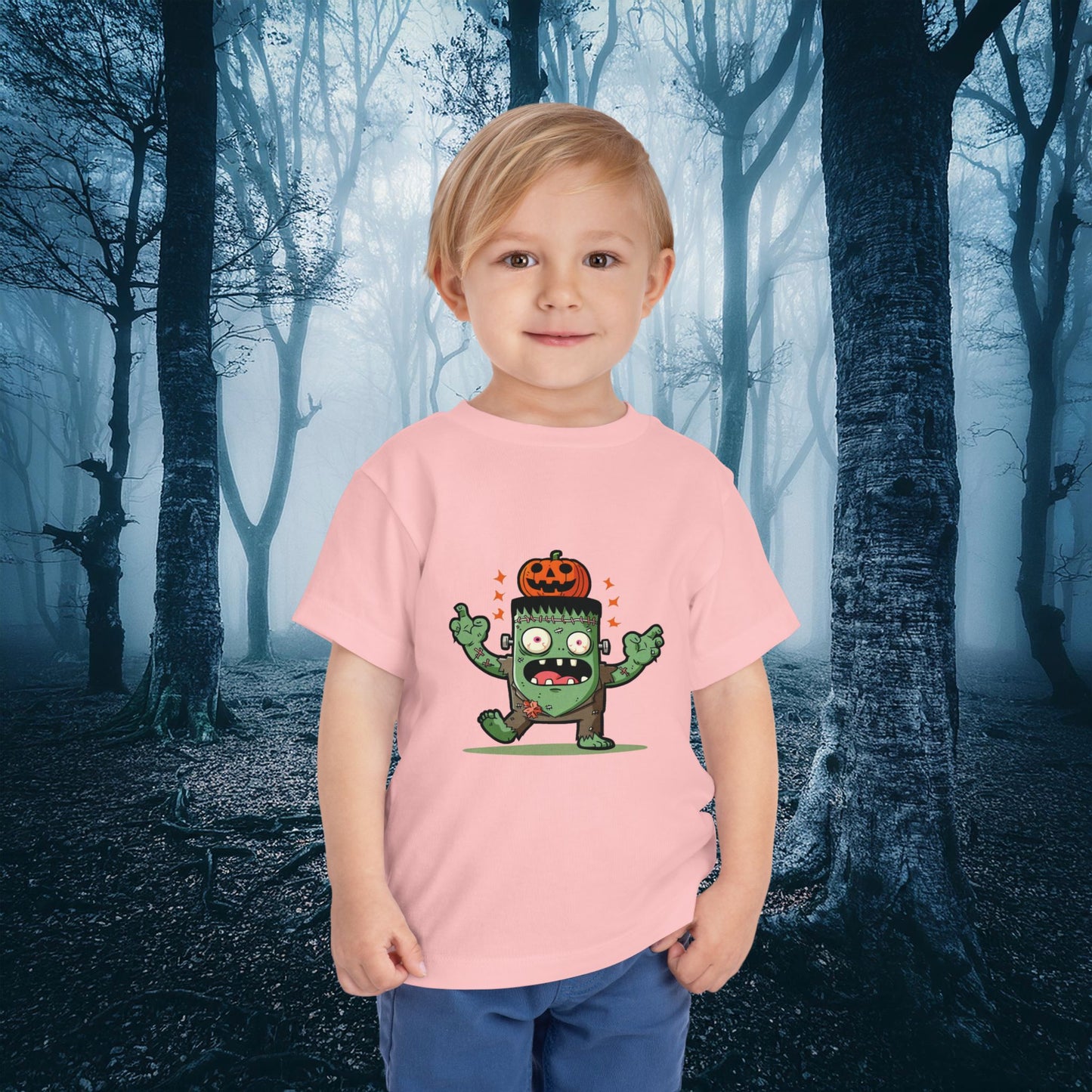 Little Frankenstein's Monster Toddler Tee
