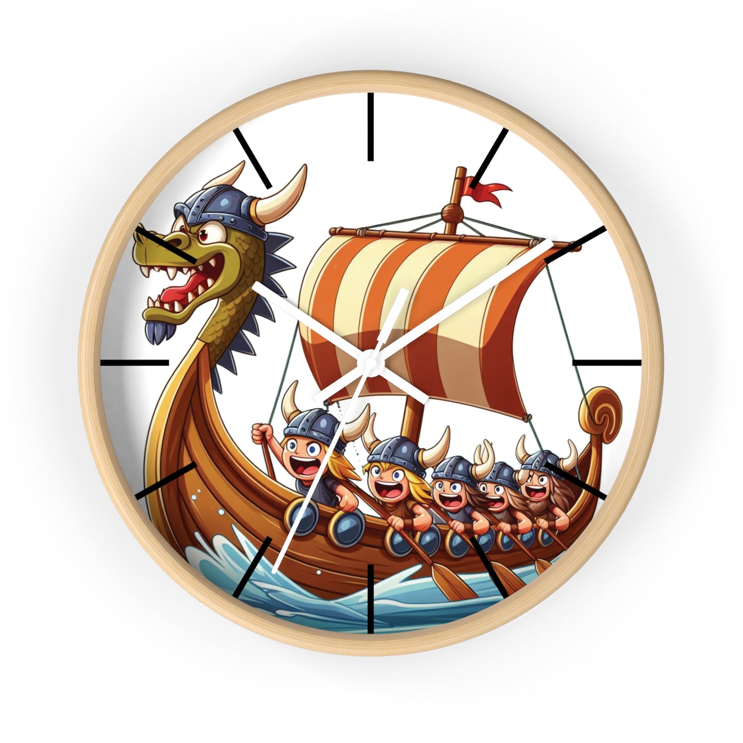 Little Raiding Party Wall Clock