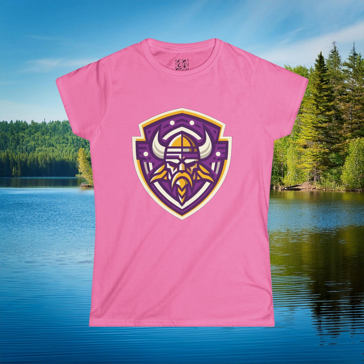 Minnesota Football Logo Women's Softstyle Tee