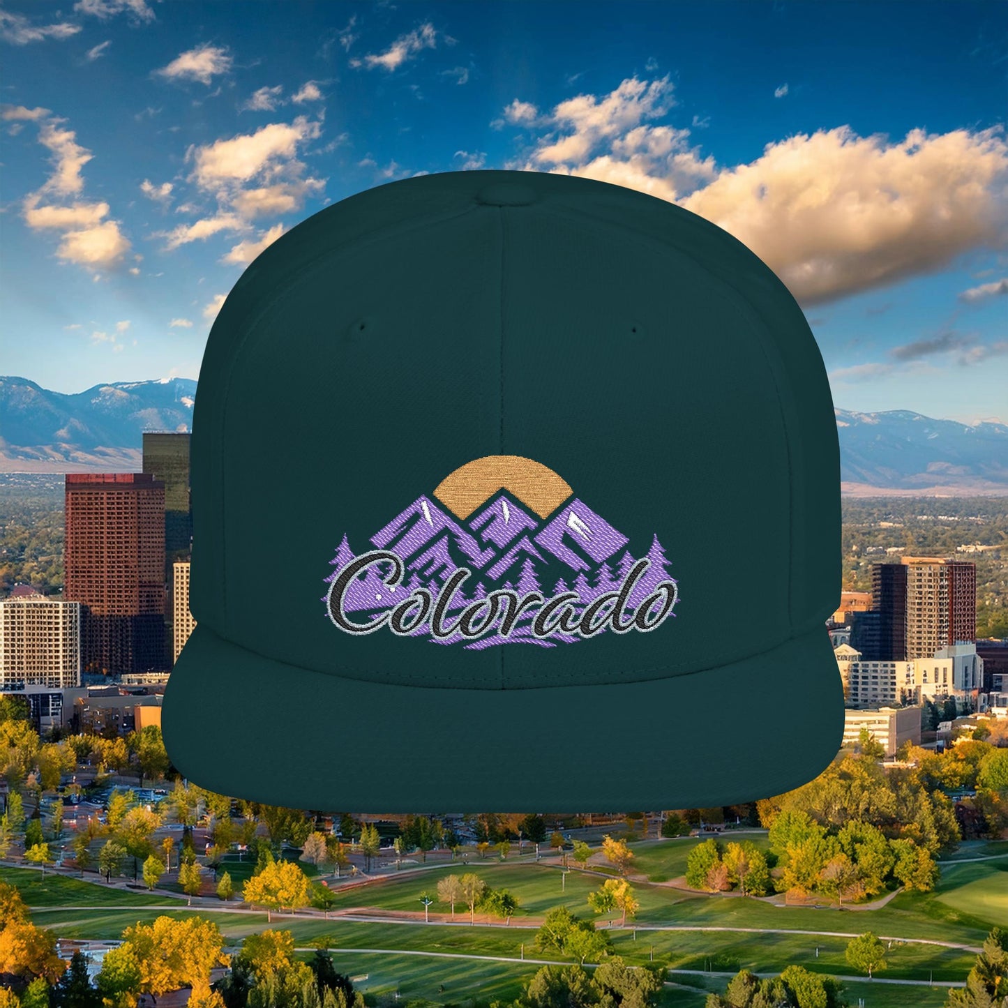 Colorado Baseball Flat Bill Snapback