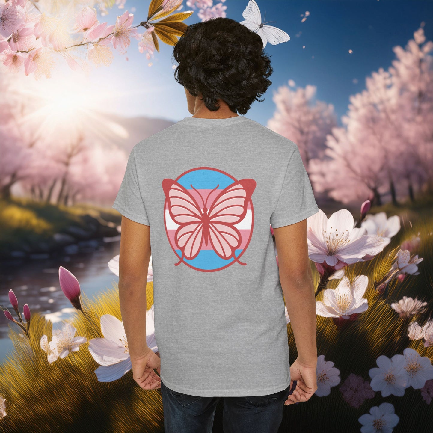 The T Elders Butterfly Unisex Cotton Tee
