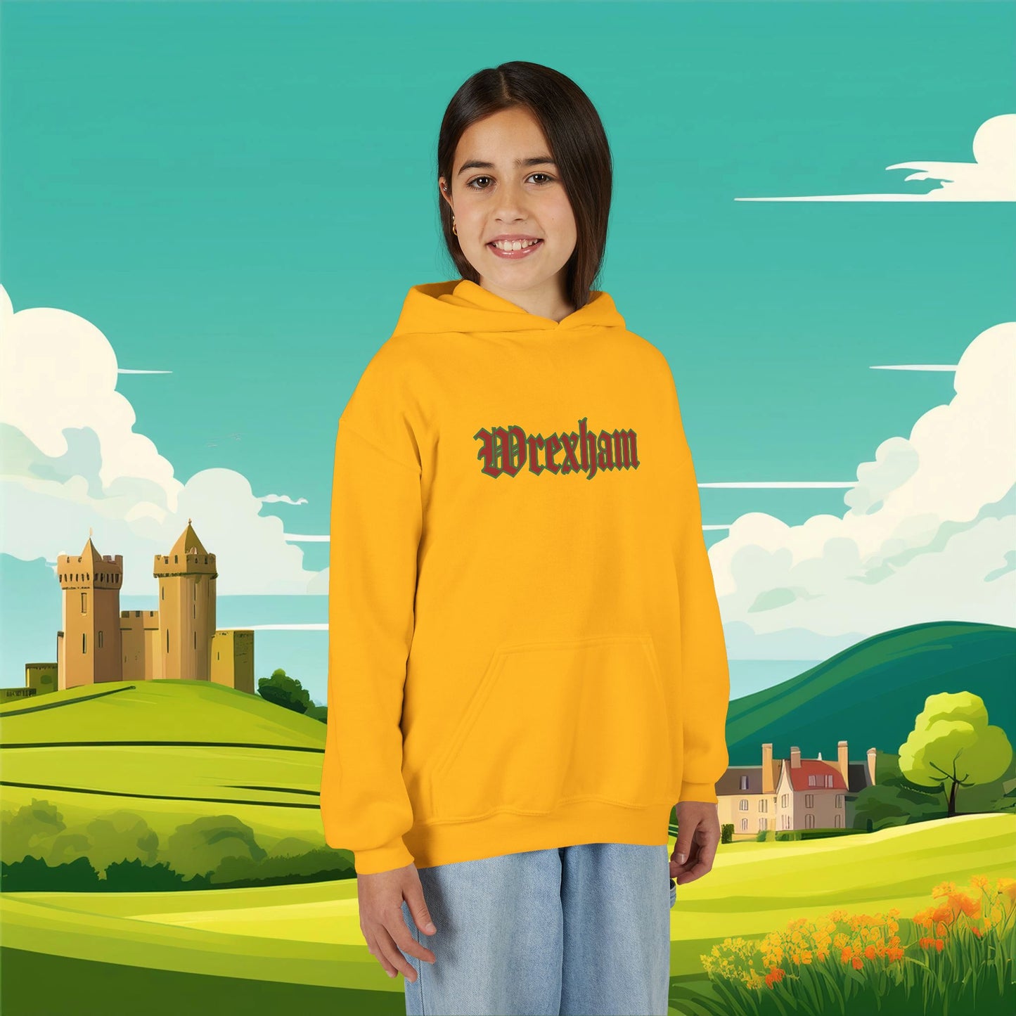 Wrexham Little Red Dragon Youth Hoodie