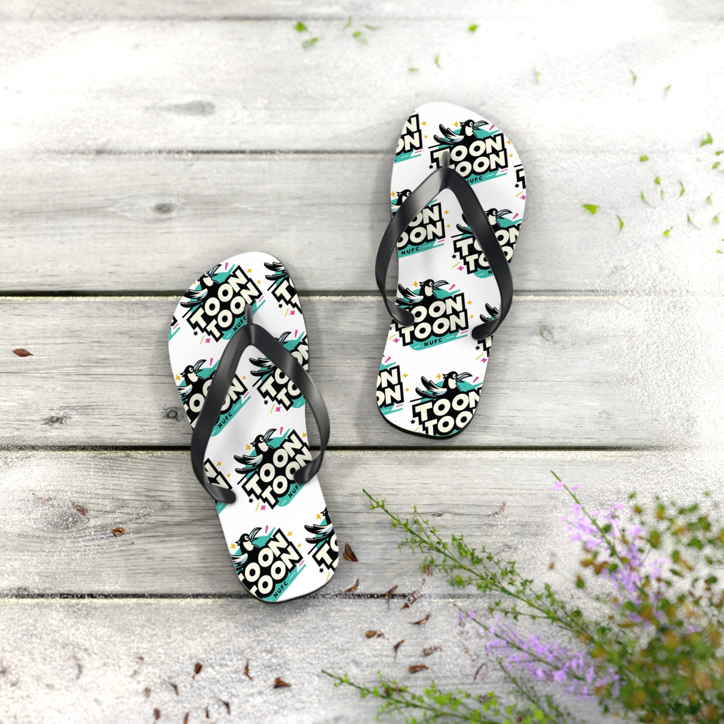 Newcastle United Toon Toon Flip Flops