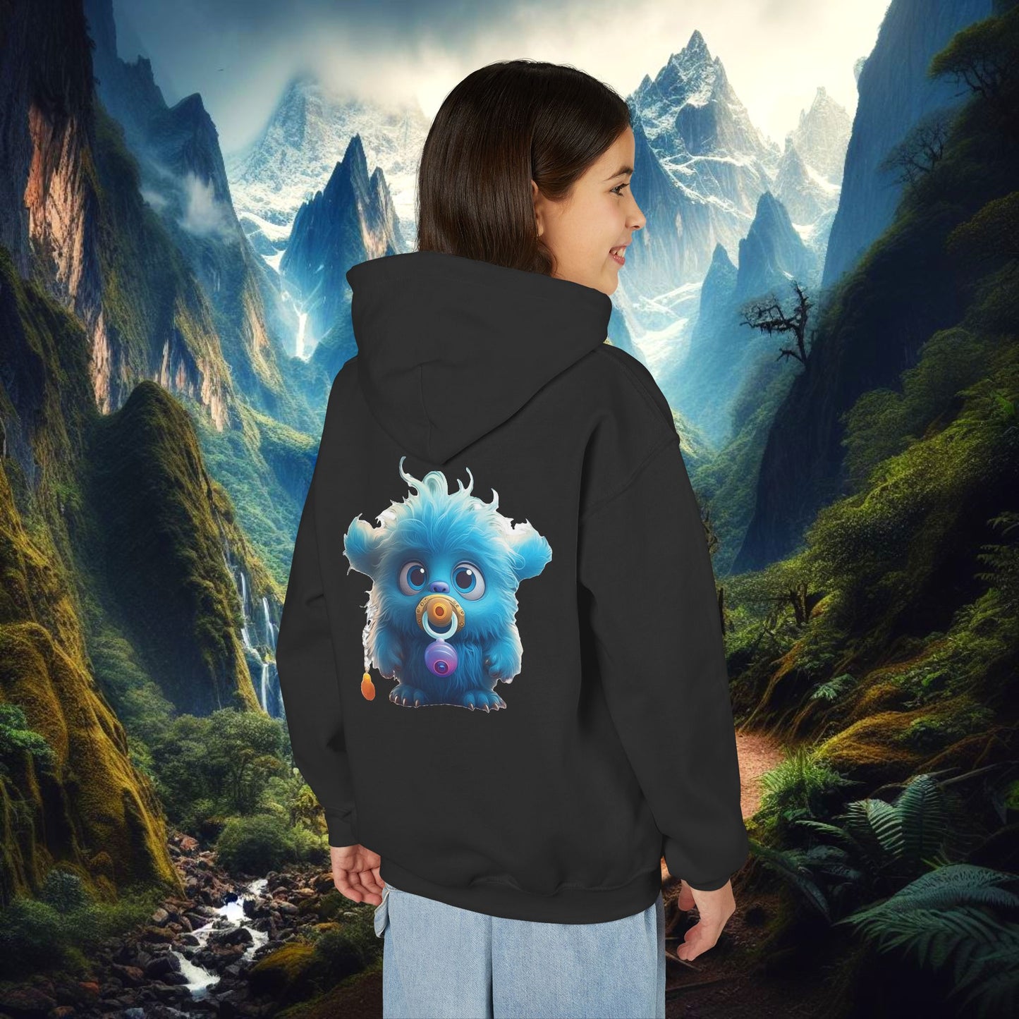 Baby Monster Youth Hoodie