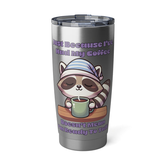 Raccoon Coffee 20oz Travel Tumbler