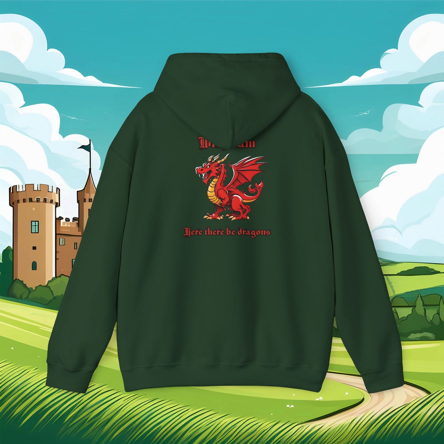 Wrexham Dragon Hoodie