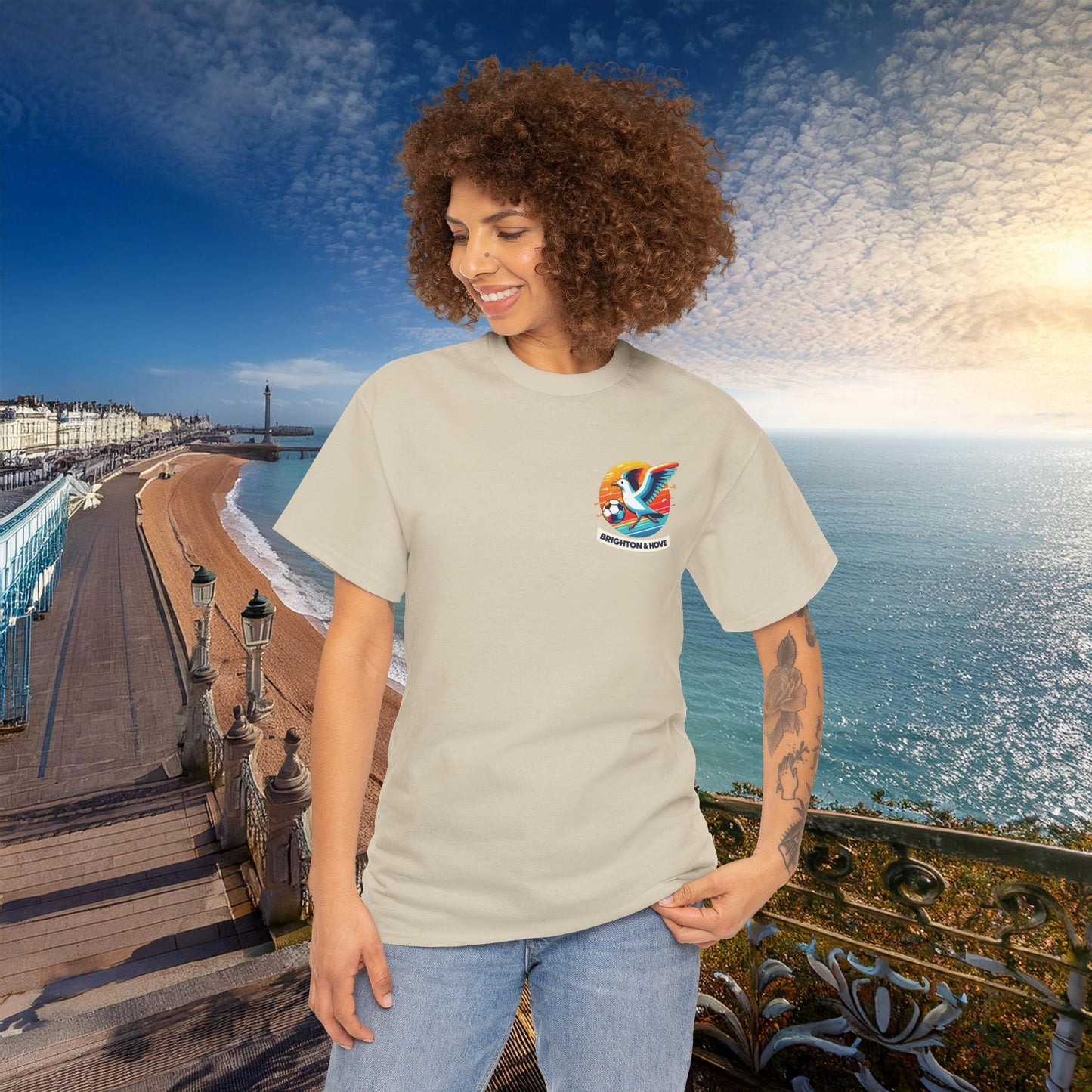 Brighton & Hove Albion Seagull Logo Tee