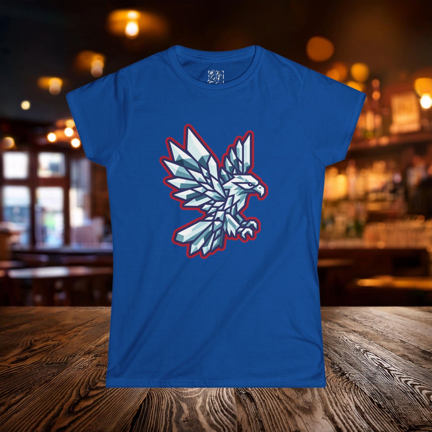 Crystalline Eagle Women's Softstyle Tee