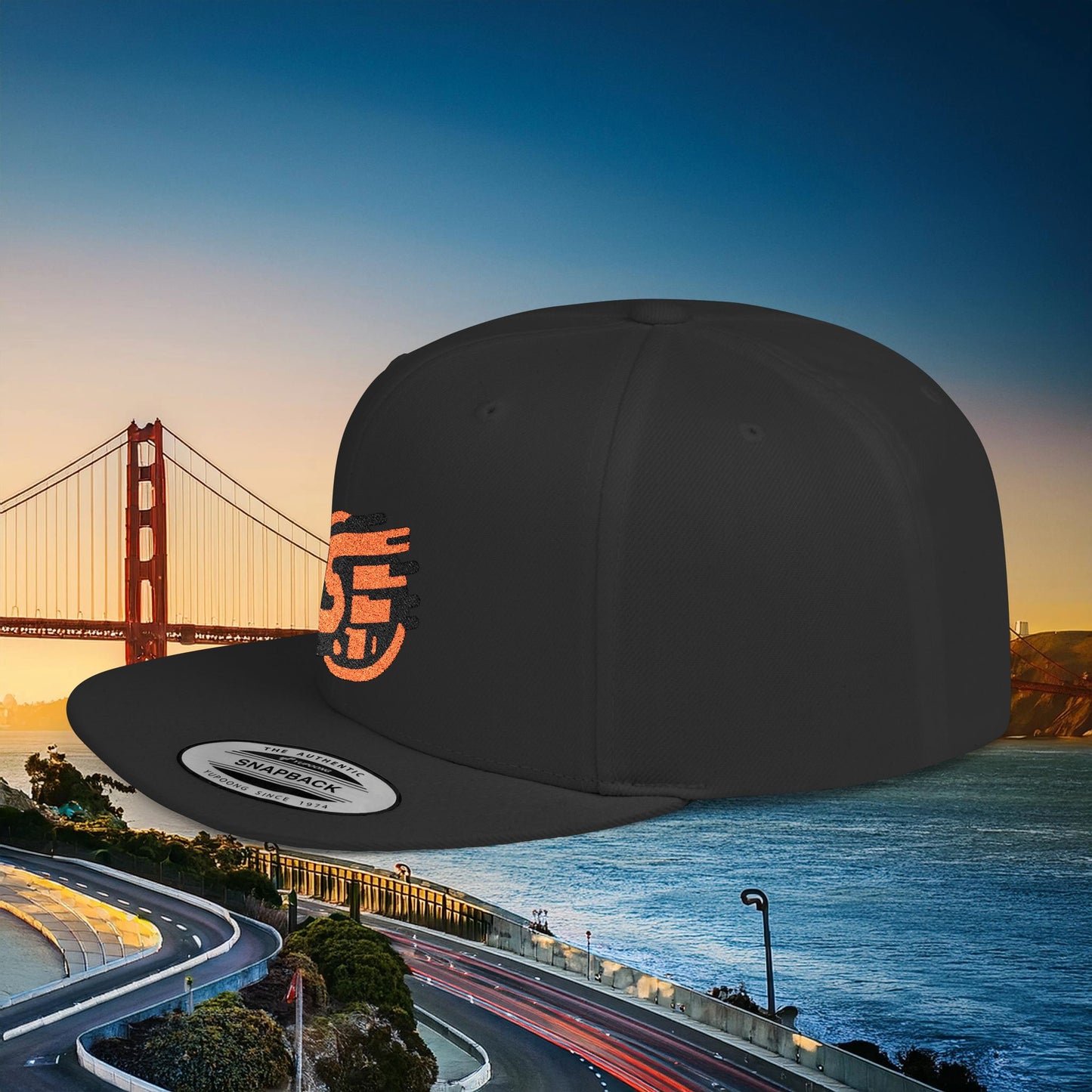 San Francisco SF Flat Bill Snapback