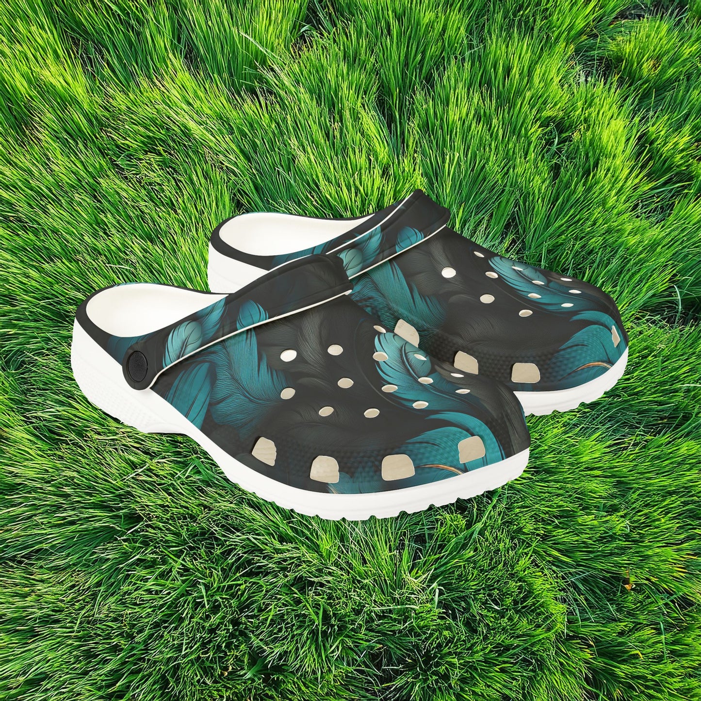 Newcastle United Feather Foam Clogs