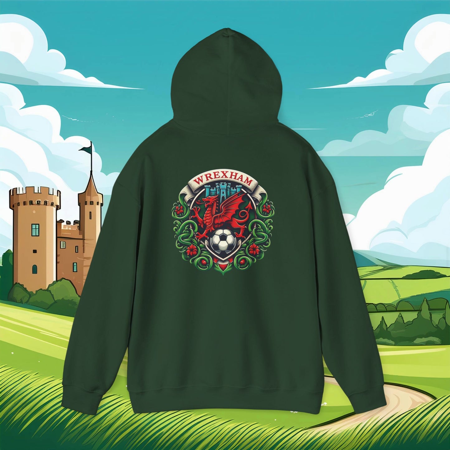 Wrexham Crest Hoodie