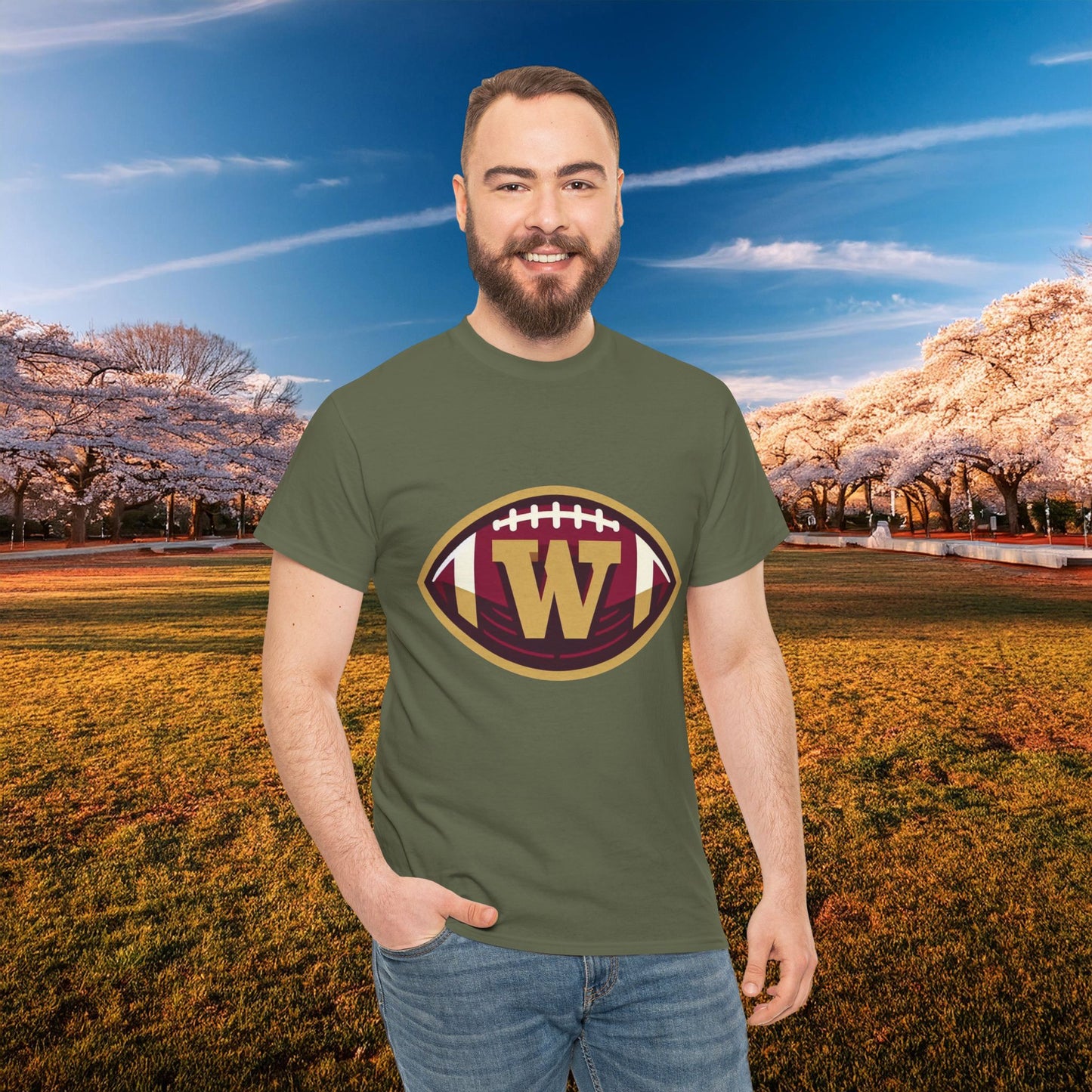 Washington Football Logo Tee