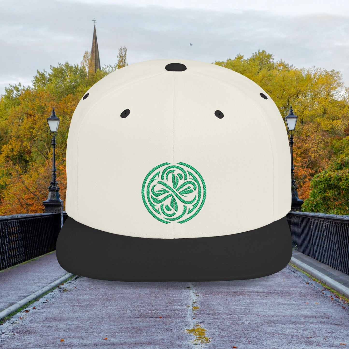 Celtic FC Crest Flat Bill Snapback