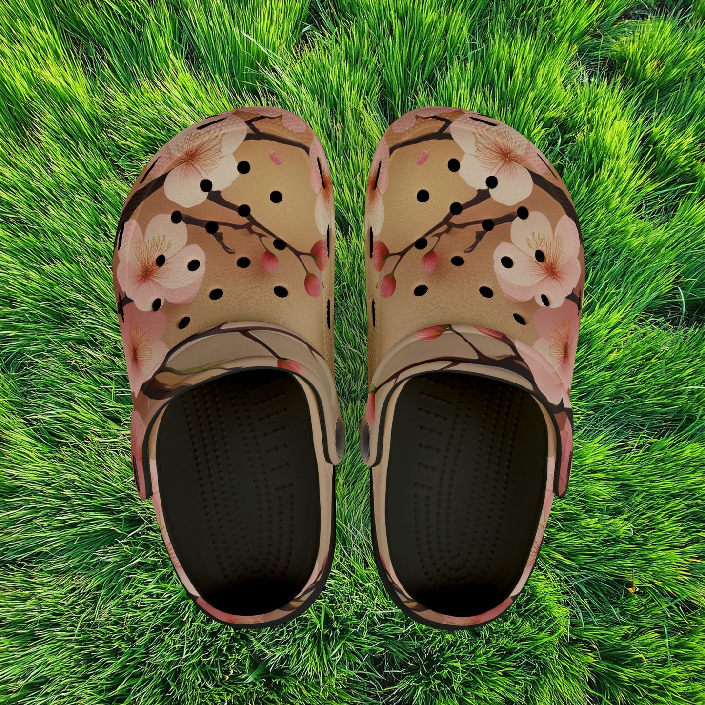 Cherry Blossom Kid's Foam Clogs