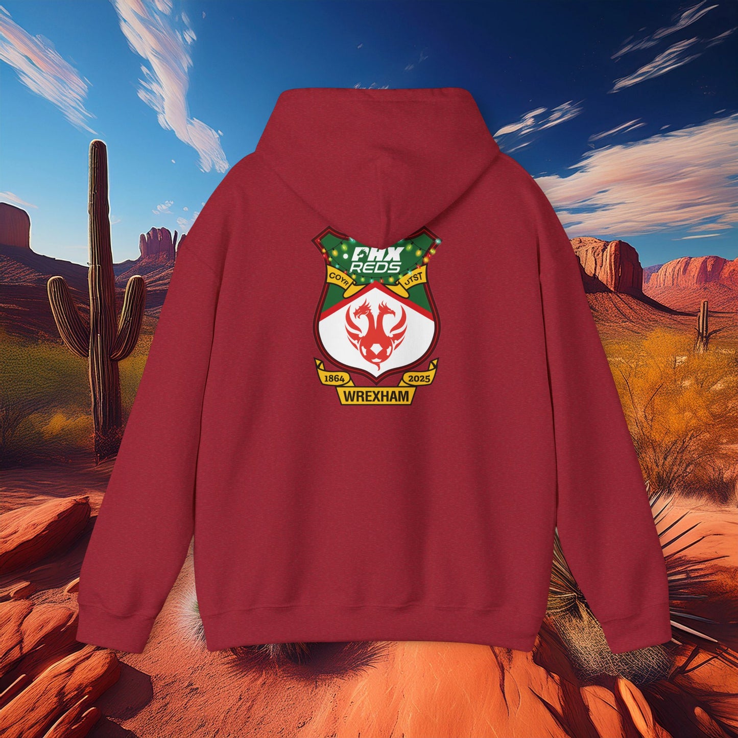 PHX Reds "Merry Wrexmas" Hoodie
