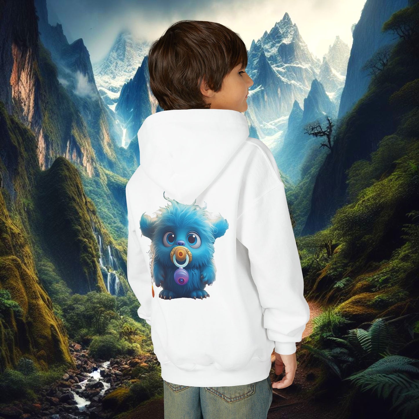 Baby Monster Youth Hoodie