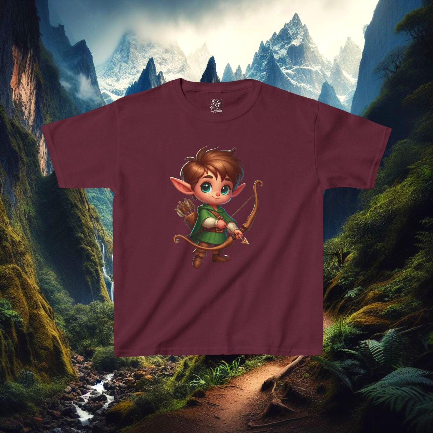 Little Elf Archer Kids Tee
