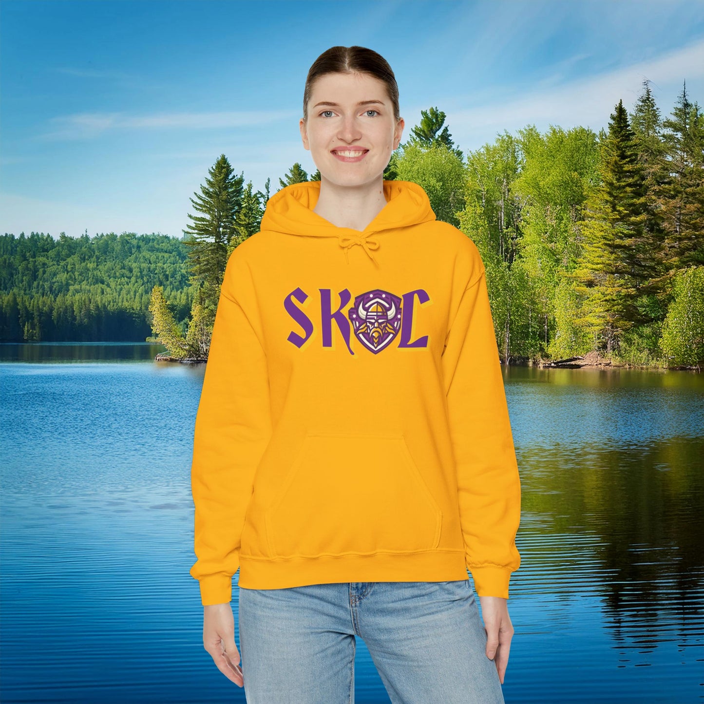 Minnesota Football SKOL Logo Hoodie