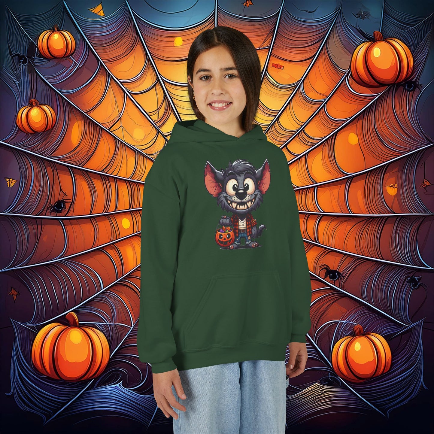 Little Werewolf Youth Hoodie